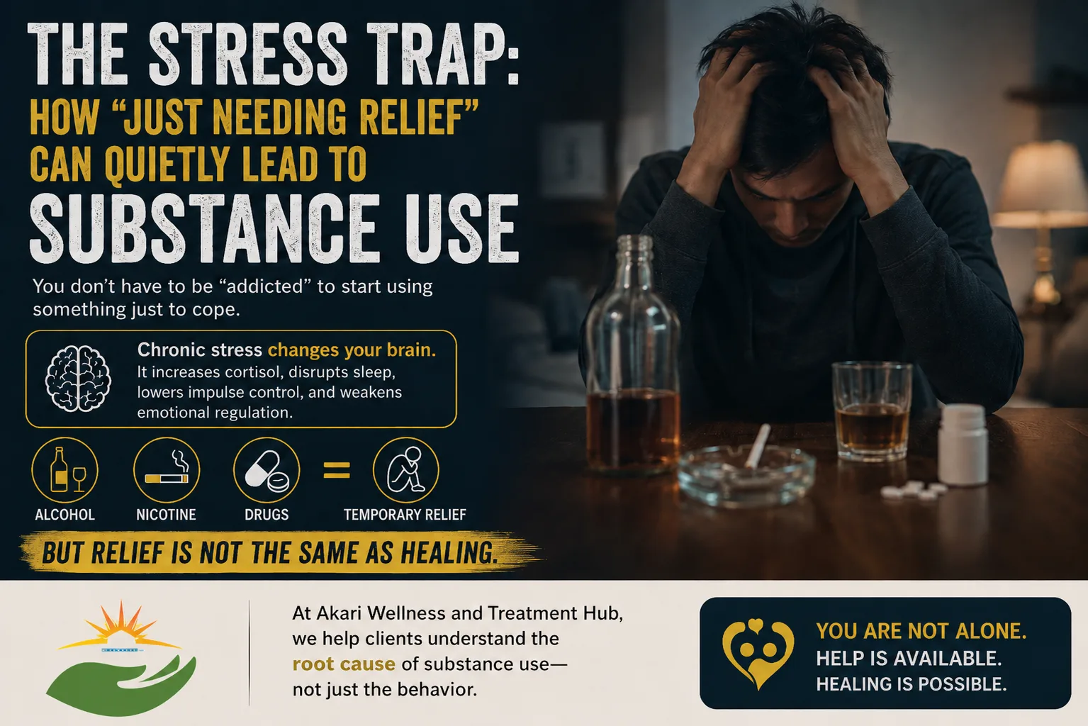 Stress and Substance Use: Warning Signs Families Miss